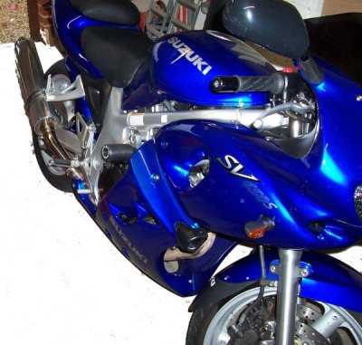 R&G Classic Frame Sliders for Suzuki SV650 S (99-02)