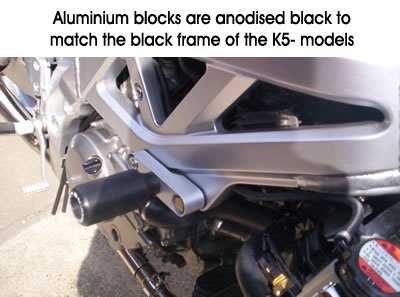 R&G Classic Frame Sliders for Suzuki SV650 (05-12)