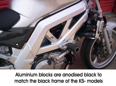 R&G Classic Frame Sliders for Suzuki SV650 N (05-12)