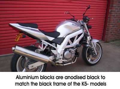 R&G Classic Frame Sliders for Suzuki SV650 (05-12)