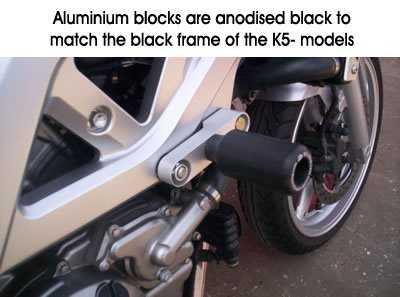 R&G Classic Frame Sliders for Suzuki SV650 (05-12)