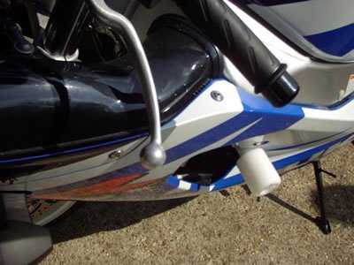 R&G Classic Frame Sliders for Suzuki GSX-R600 (01-03)