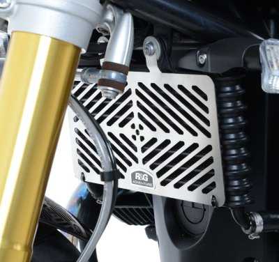 R&G Oil Cooler Guard Stainless Steel for BMW R nineT (14-18)