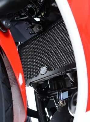 R&G Radiator Guard Titanium for Honda CBR300R (14-20)