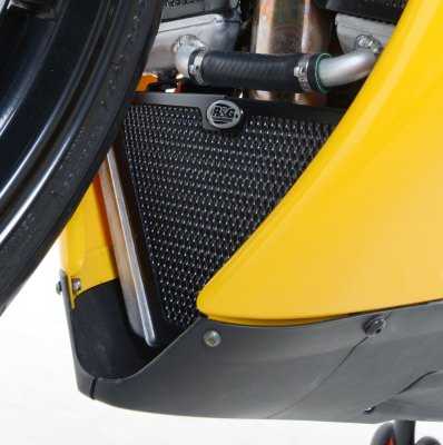 R&G Oil Cooler Guard Black