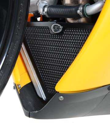 R&G Oil Cooler Guard Black