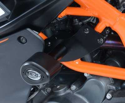 R&G Aero Frame Sliders for KTM RC 125 (14-21)