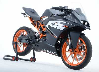 R&G Aero Frame Sliders for KTM RC 125 (14-21)