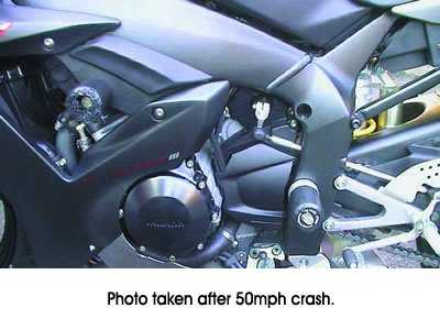R&G Classic Frame Sliders for Yamaha R1 (02-03)