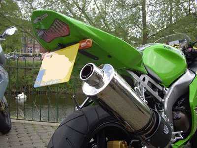 R&G Tail Tidy for Kawasaki ZX6-R (03-04) Secondary image