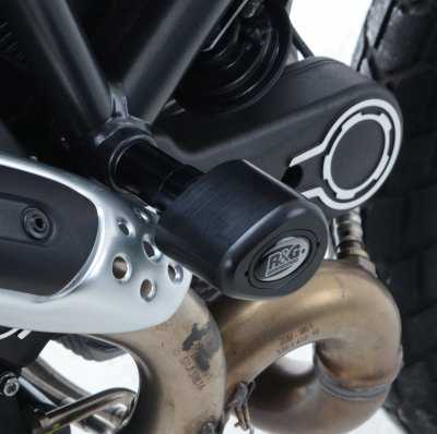 R&G Aero Frame Sliders for Ducati Scrambler Desert Sled (17-21)