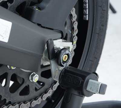R&G Spindle Swingarm Protectors for Ducati Scrambler Pro (16)