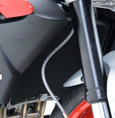 R&G Radiator Guard Titanium for Triumph Street Triple 675 RX (15-16)