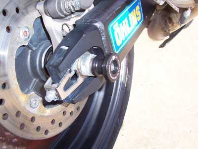R&G Spindle Swingarm Protectors for Honda CBR600 (99-08)