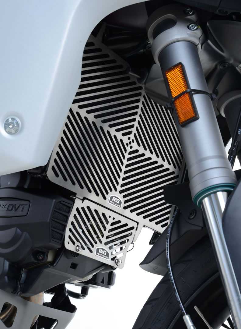 R&G Radiator Guard Stainless Steel for Ducati Multistrada V2 S (22-24) Main image