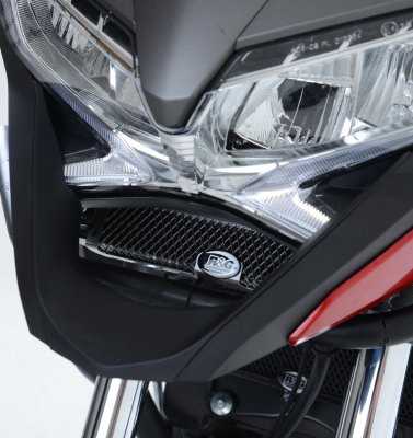 R&G Oil Cooler Guard Black for Honda Crossrunner (15-18)