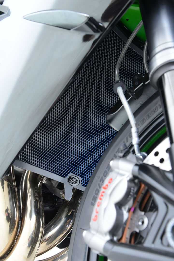 R&G Radiator Guard Titanium for Honda CBR1000RR Fireblade (17-19)