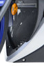 R&G Downpipe Grille Titanium (Silver) for Yamaha R25 (14-18)