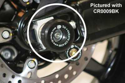 R&G Swingarm Protectors Black for KTM 990 Supermoto (08)