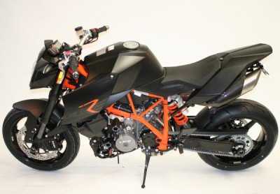 R&G Swingarm Protectors Black for KTM 990 SMR (12-14)