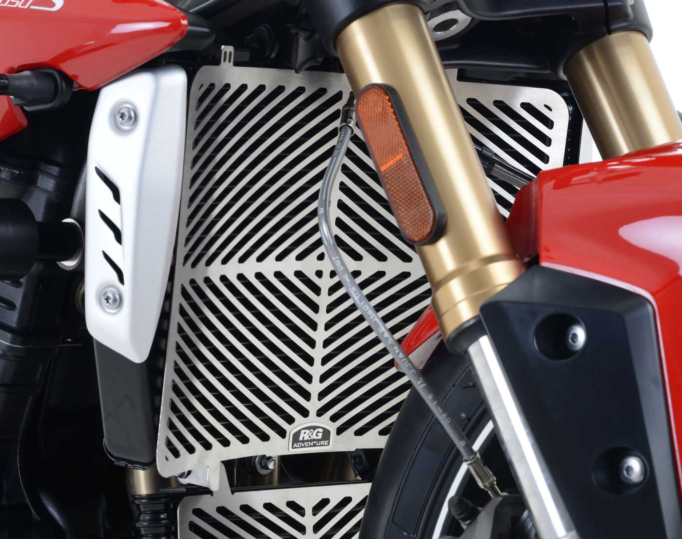 R&G Radiator Guard Stainless Steel for Triumph Speed Triple 1050 R (16-18)