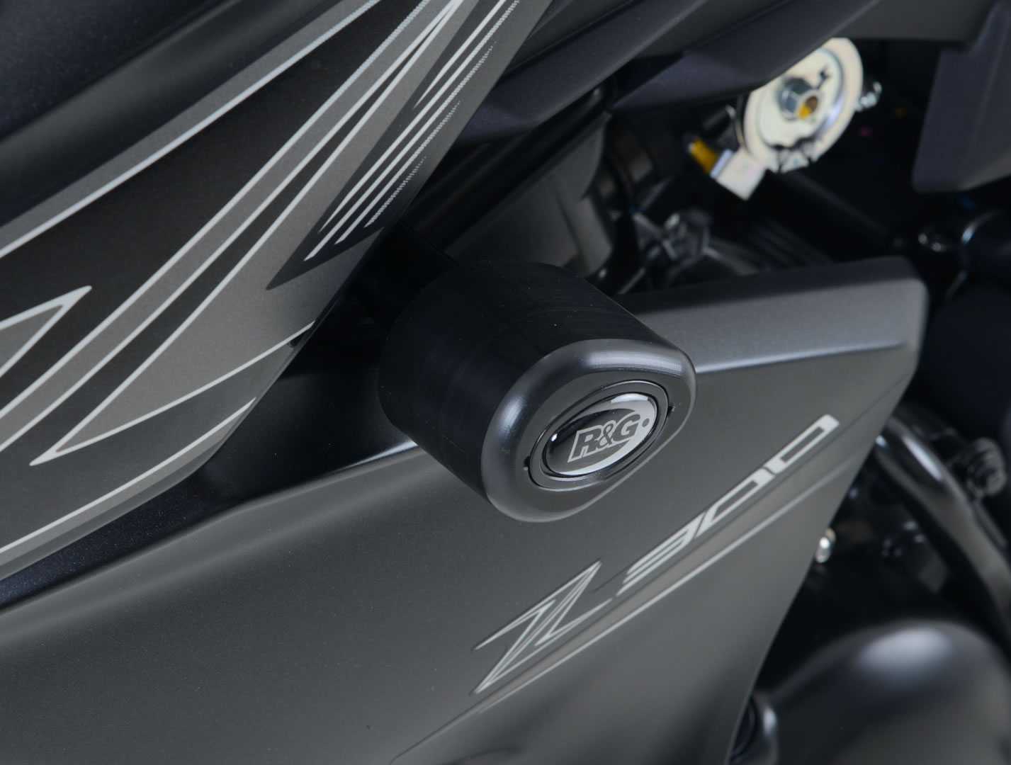 R&G Aero Frame Sliders for Kawasaki Z300 (15-18)