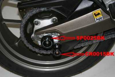 R&G Swingarm Protectors for Aprilia Mana 850 (08-13)