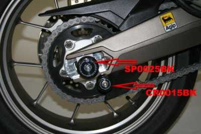 R&G Swingarm Protectors for Aprilia Mana 850 (08-13)