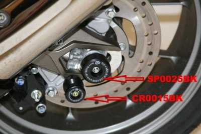 R&G Swingarm Protectors for Aprilia Mana 850 (08-13)