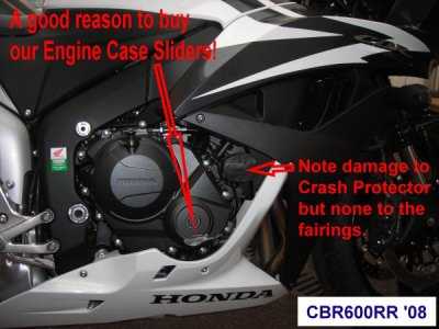 R&G Engine Case Slider for Honda CBR600RR (07-08)