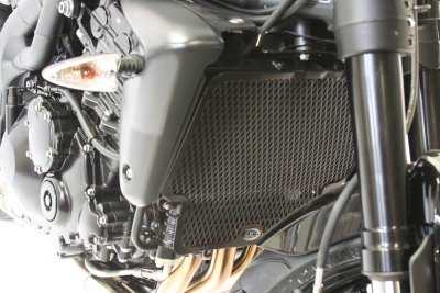 R&G Radiator Guard Titanium for Triumph Speed Triple 955 (06-09)