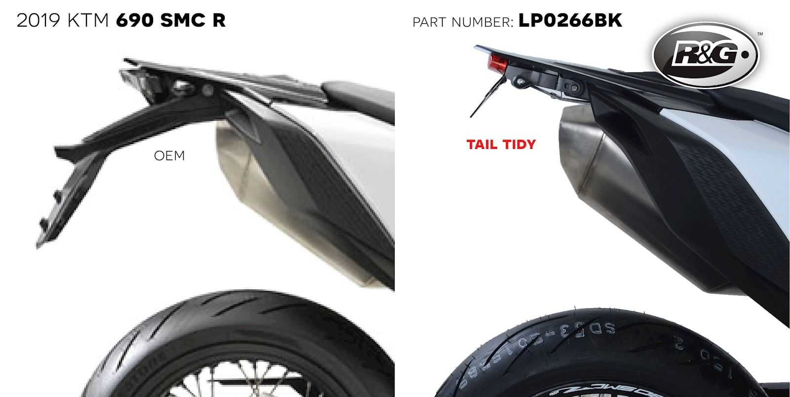 R&G Tail Tidy for KTM 690 SMC R (19-25) Secondary image