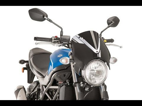 Puig Retrovision Screen In Clear for Suzuki SV 650 (16-25) Main image