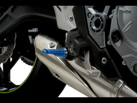 Puig R-Fighter Foot Pegs Pedals Foot Rests Pair for Honda CBR1000 RR (09-11)