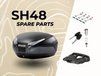 SHAD SH48 Dark Grey Top Box Spare Parts