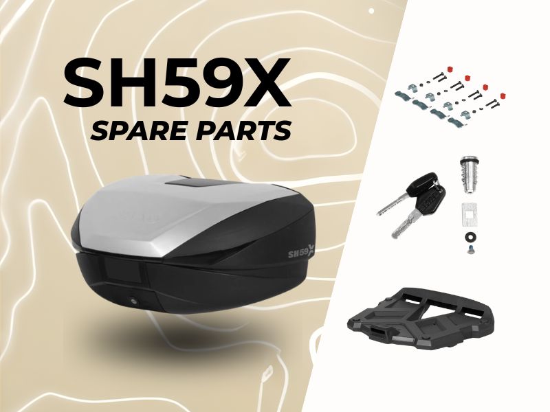 SHAD SH59x Top Box Spare Parts