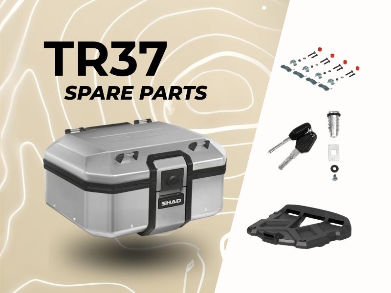 SHAD TR37 Top Box Spare Parts