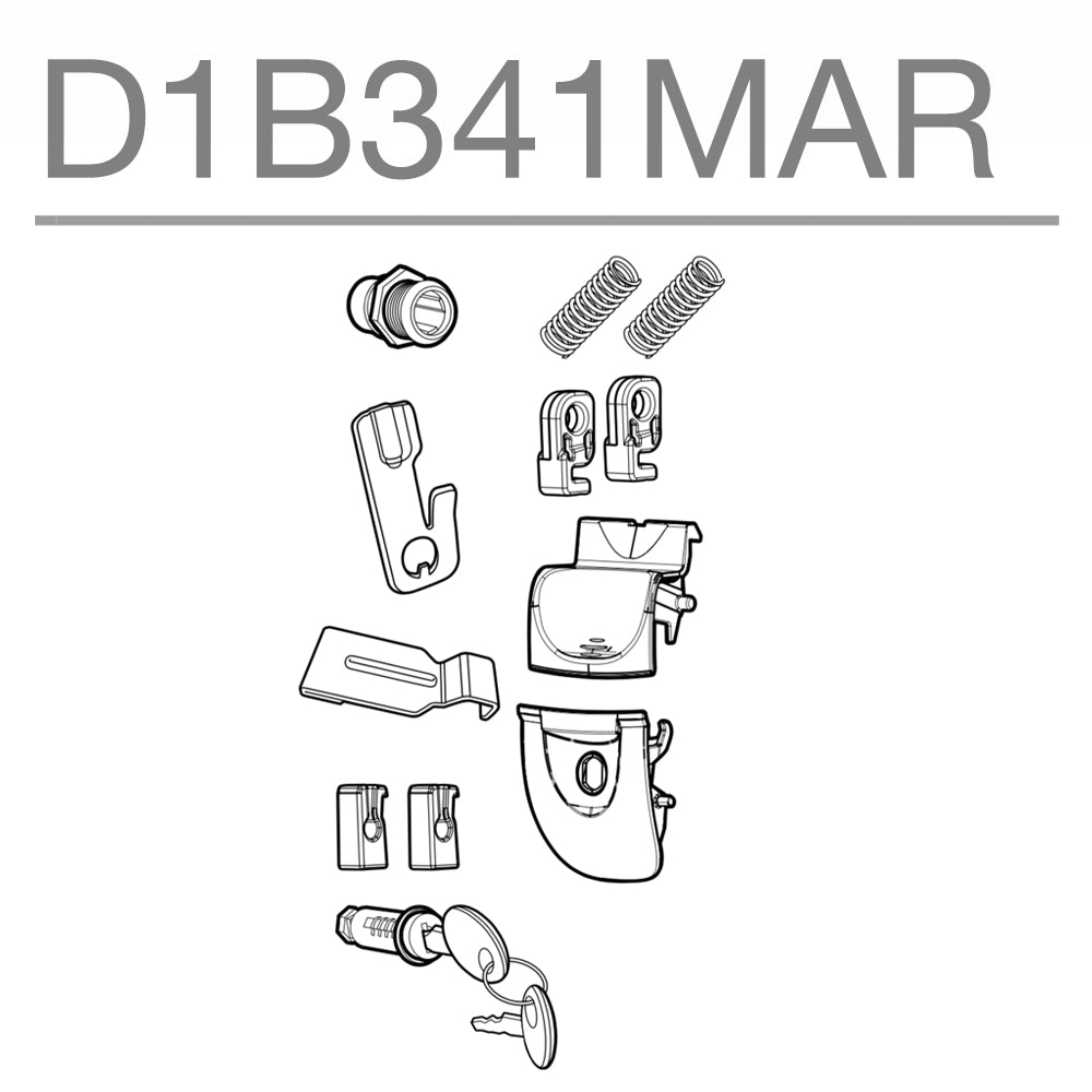 SHAD SH33 Top Box Spare Parts