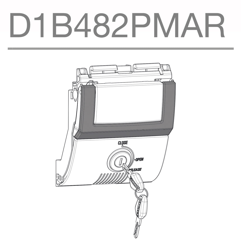 SHAD SH48 Titanium Top Box Spare Parts