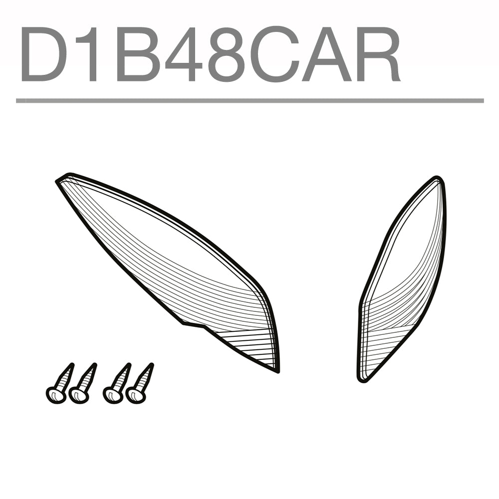 SHAD SH48 Dark Grey Top Box Spare Parts