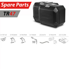 SHAD TR47 Black Pannier Spare Parts