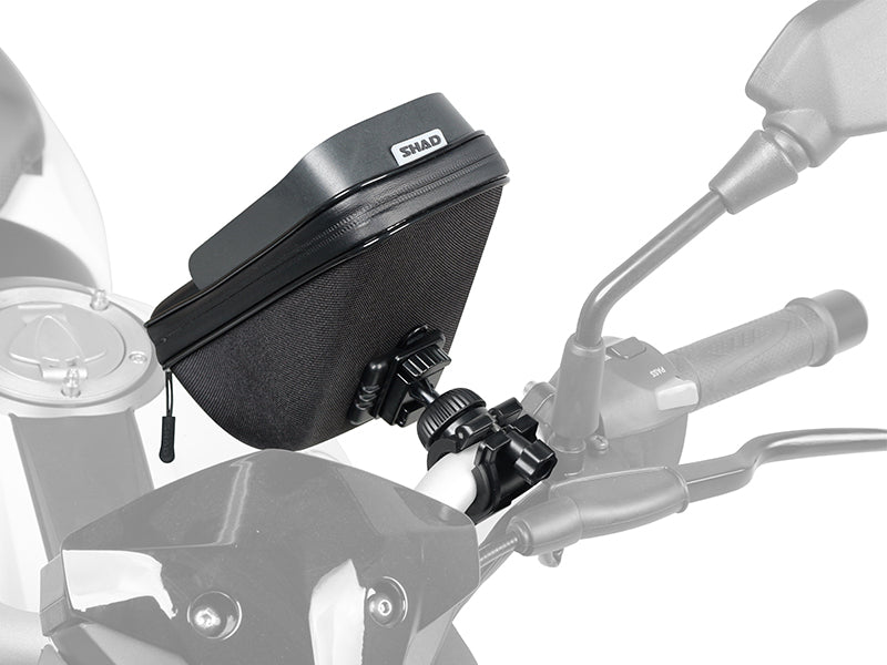 SHAD Smart Phone Holder And Storage With Handlebar Mount